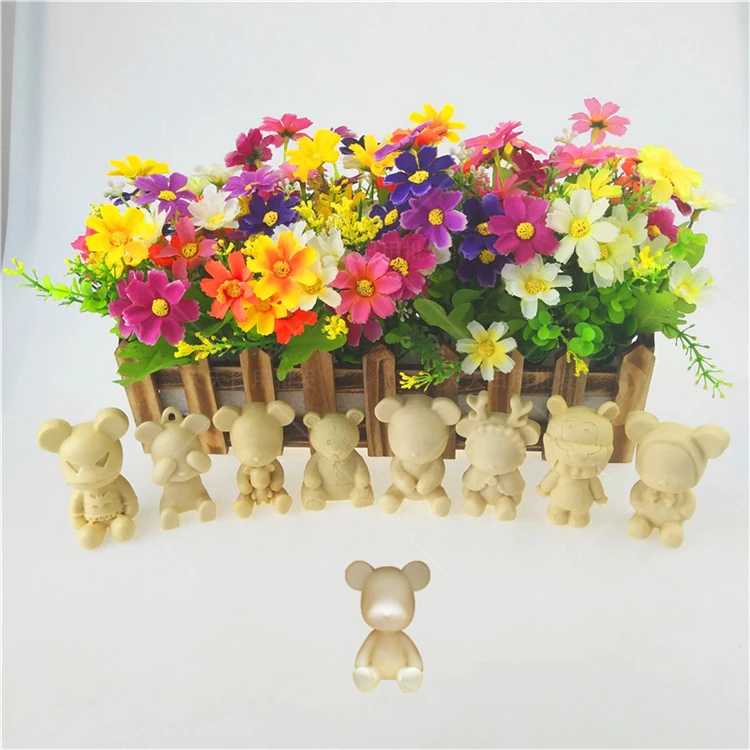 DIY медведь Кондитерские Силиконовые формы для торта декорирование выпечки