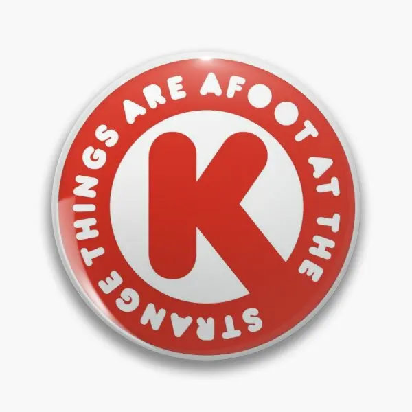 

Strange Things Are Afoot Customizable Soft Button Pin Lapel Pin Funny Cartoon Fashion Clothes Jewelry Metal Badge Creative Hat
