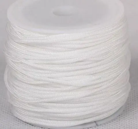 

black white multicolor bracelet 1 5mm nylon 160M/15yards/lot Chinese knot tread shamballa cord String Rope jthj44