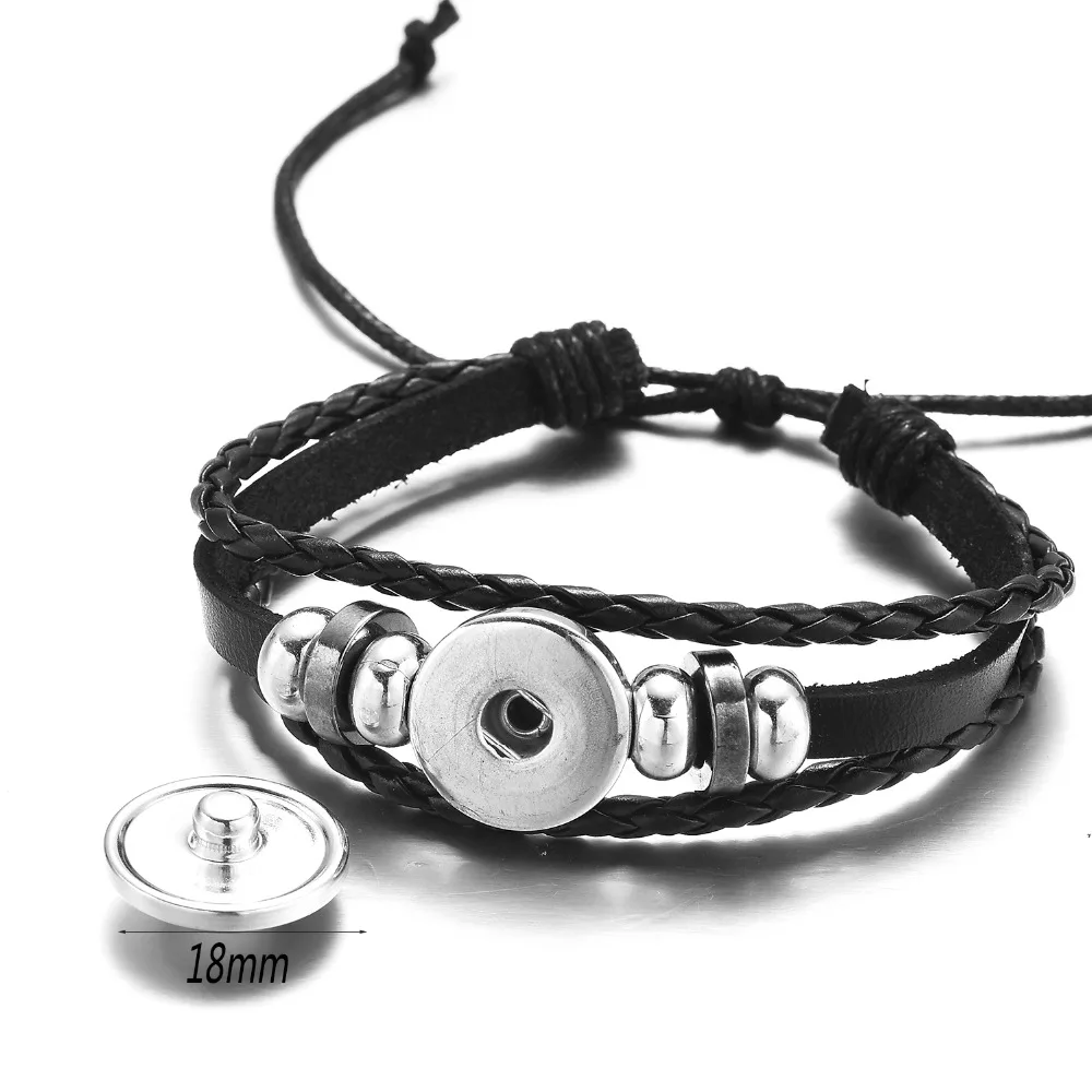 

Viking Compass Bracelet Trinity Nordic Runes Odin Pattern Punk Leather Bracelets Goth Fashion Bangle For Men Amulet Jewelry Gift