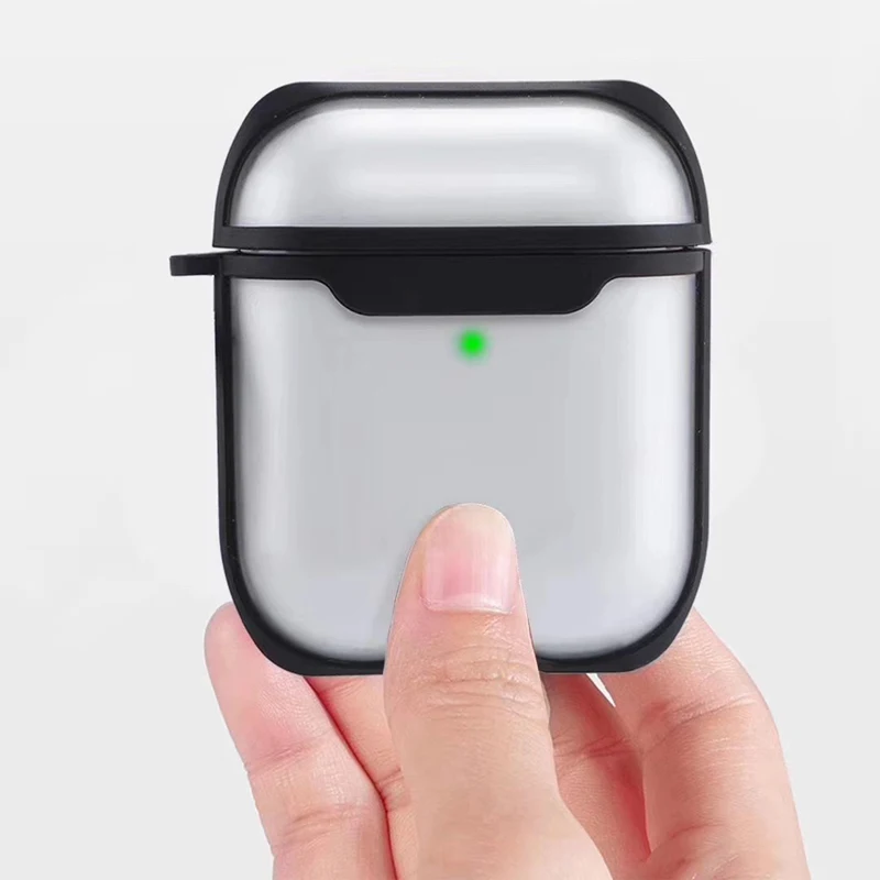 Чехол для наушников Apple AirPods 2 ТПУ чехол беспроводной Bluetooth наушники AirPods1