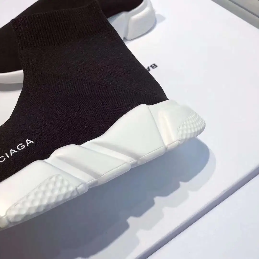 

2021 New Balenciaga- Best Quality Speed Trainer Sneakers Men Women Black Red Casual Shoes Fashion mens womens sports Sneakers C0