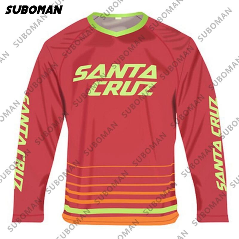 

Футболка мужская для горного велосипеда SANTA CRUZ poc, 2021