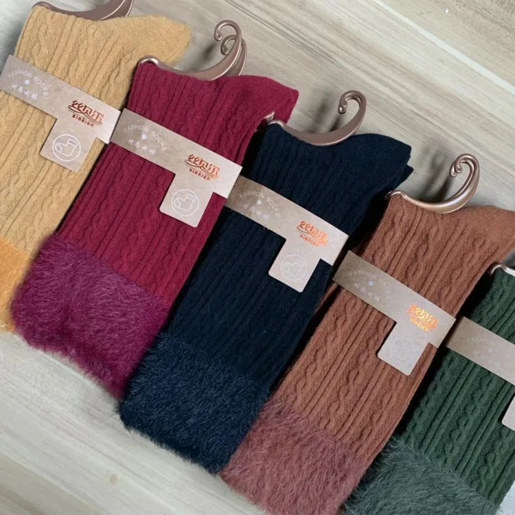 10pairs/set Thick Cotton Socks Ladies Women's Socks Wool Side Socks Japanese Style Female Autumn Socks Manufacturer Wholesale