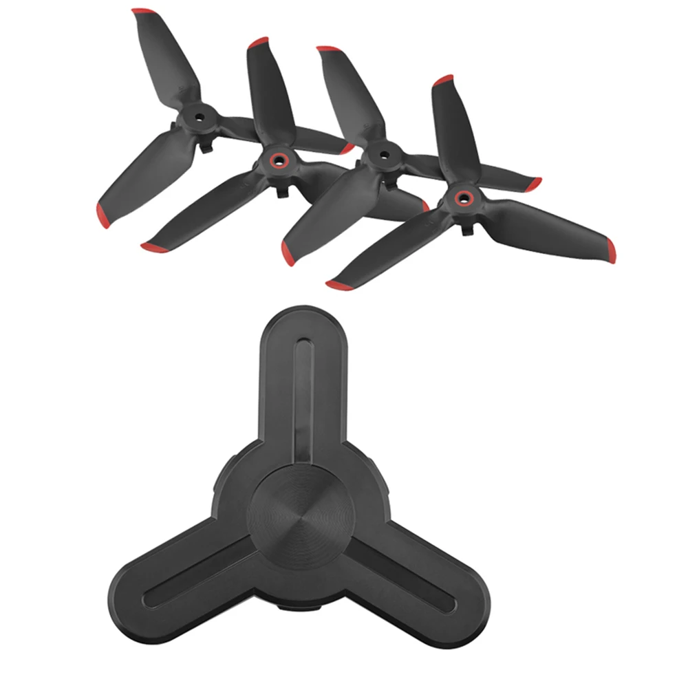 

FPV Drone Propellers with Storage Box Anti-fall Protection for FPV 5328s Drone 4*Propellers and Storage Box Set