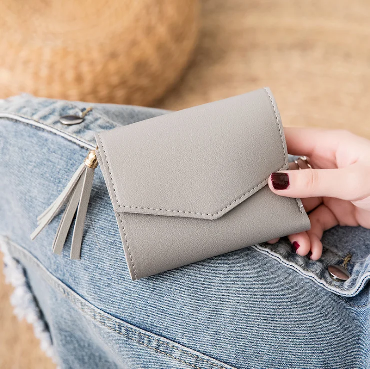

Fashion PU woman Leather Cell Phone Bag luxury Purse handbag Wallet Cosmetic Bag Casual Lovely Fold Wallet with card