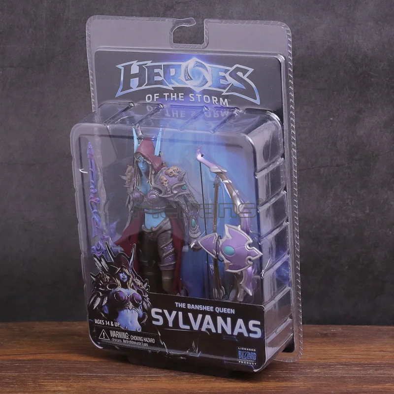 NECA &quotHeroes Of The Storm&quot баньши Queen Сильвана ПВХ движущаяся фигурка Коллекционная