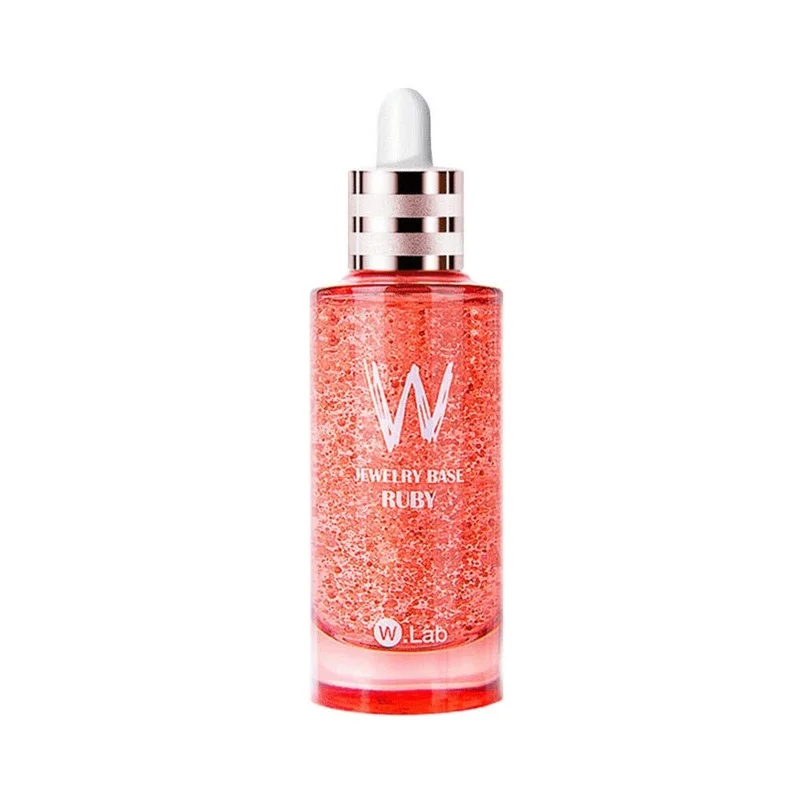 

Korean w.lablightcare jewelry base 03.ruby Ruby Nutrition Makeup Essence Make-up Primer 55ml face serum Moisturizing Lotion