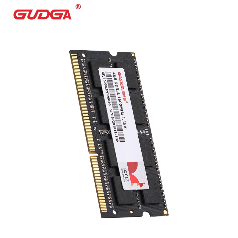 GUDGA DDR3 4GB 8GB 1600MHz Sodimm memoria ram 1.35V Notebook RAM 204Pin Laptop Memory Ram DDR 3 RAMs Computer Accessories | Компьютеры и