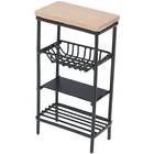 1:12 мини черный кухонный боковой шкаф полка аксессуары кухонный обеденный шкаф аксессуары для кукольного домика Миниатюрный дисплей