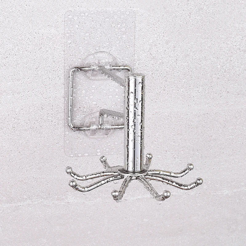 metal kitchen hook cabinet towel hanger spatula spoon rack 360 degrees rotated bathroom kitchen utensils storage organizer hooks free global shipping