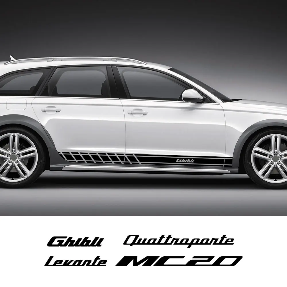 

2 шт., декоративные виниловые наклейки на дверь автомобиля