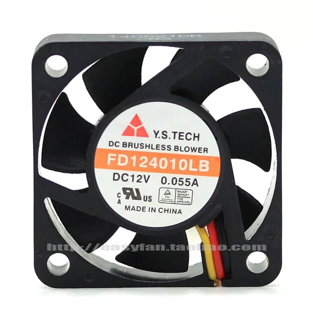 Brand New FD124010LB 4cm 40mm fan 4010 40x40X10MM 12V 0.055A Double ball bearing ultra quiet cooling fan