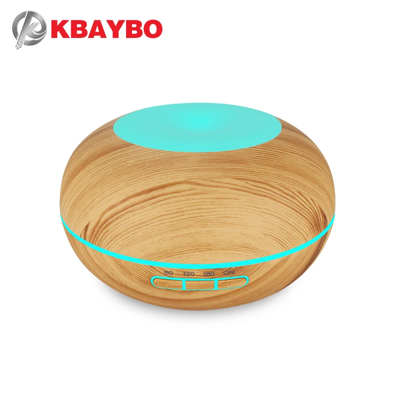 

300ml Air Humidifier Aroma Essential Oil Diffuser Wood Grain Ultrasonic Cool Mist Humidifier for Office Home Bedroom Living Room