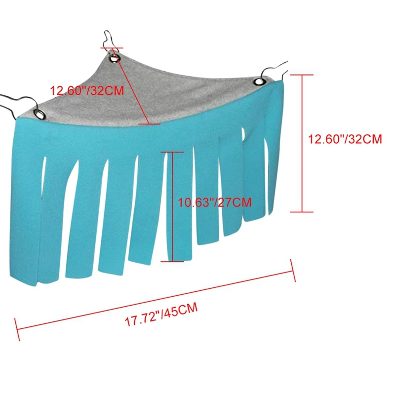 2019 синий новый питомец палатка бахрома полосы дизайн Питомник Кровать для