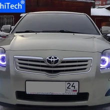 Для Toyota Avensis T250 2003 2004 2005 2006 2007 2008 2009 RGB светодиодный кольцо для Фар