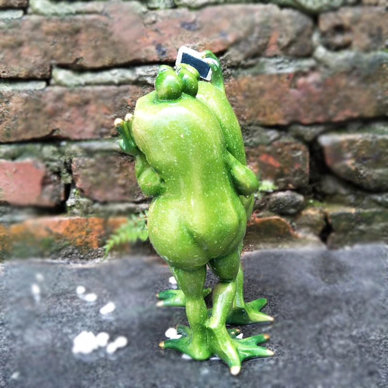 3D креативные статуи лягушки для селфи декор стола DC112|Садовые и скульптуры| |