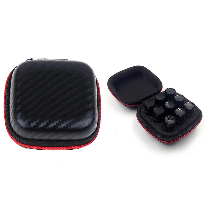 

Портативный Дорожный Чехол для эфирных масел, с 9 отделениями, 2 мл