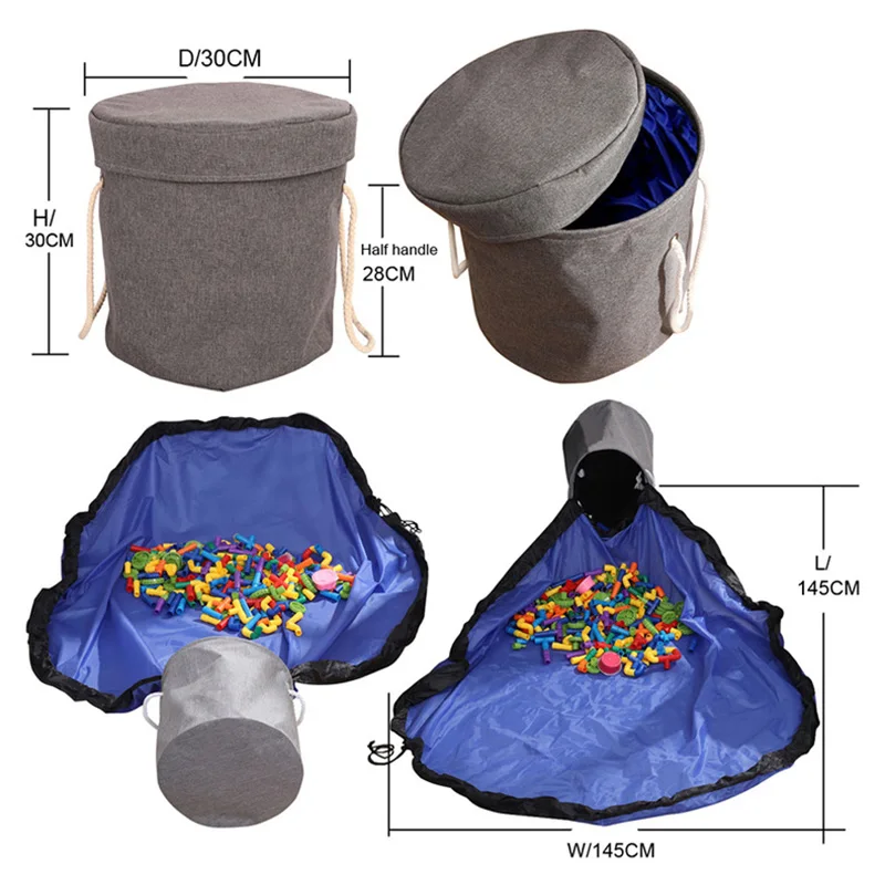 Контейнер для чистки и хранения игрушек сделай сам многофункциональная