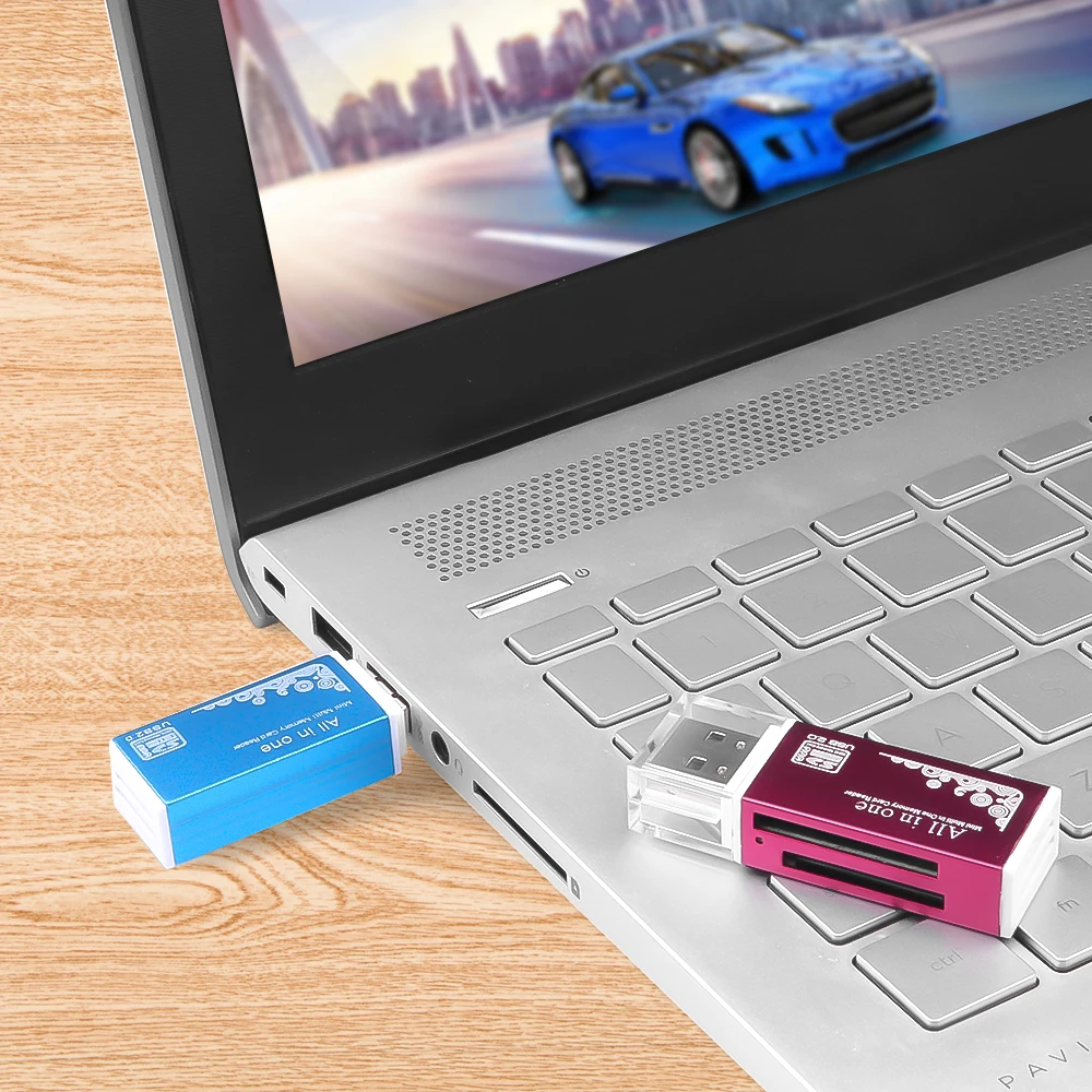 Все в 1 USB 2 0 мульти TF / SD Micro MS /Micro кардридер памяти | Компьютеры и офис