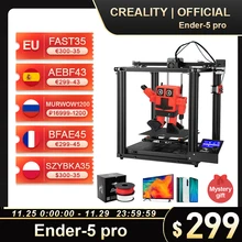 CREALITY 3D Printer New Ender-5 Pro Silent Board Pre-Installed Cmagnetic Plate ender5Pro Power Off Resume Enclosed Creality 3d