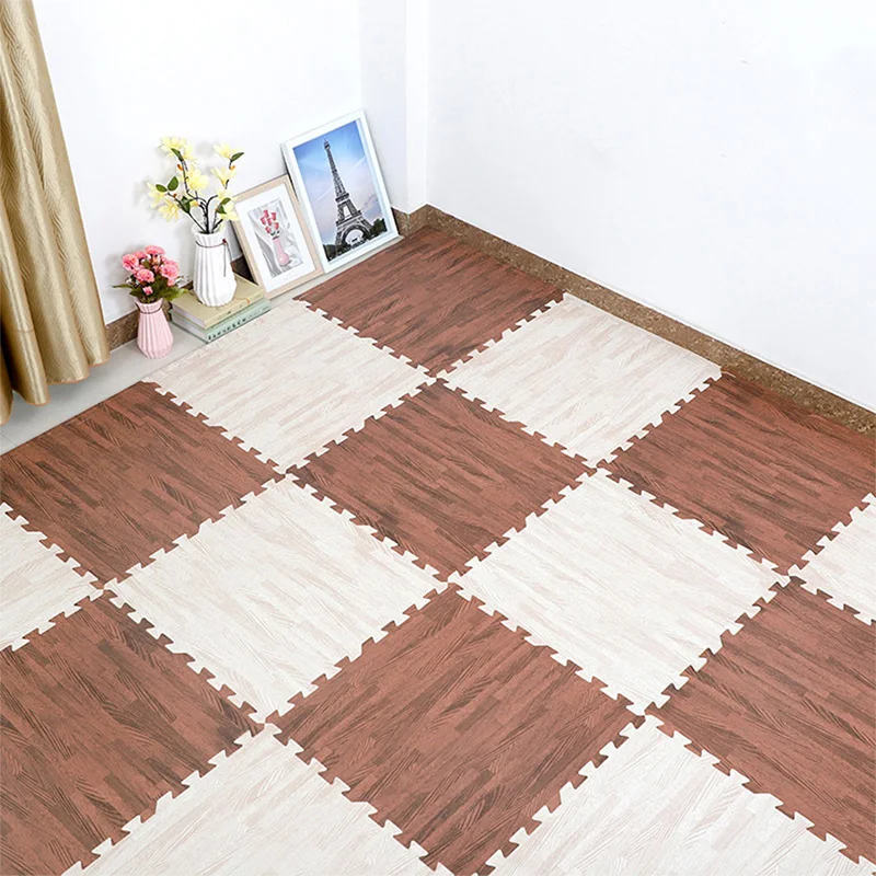Babyinner 30*30*1 см детский коврик комбинированный Имитация древесины детские игровые