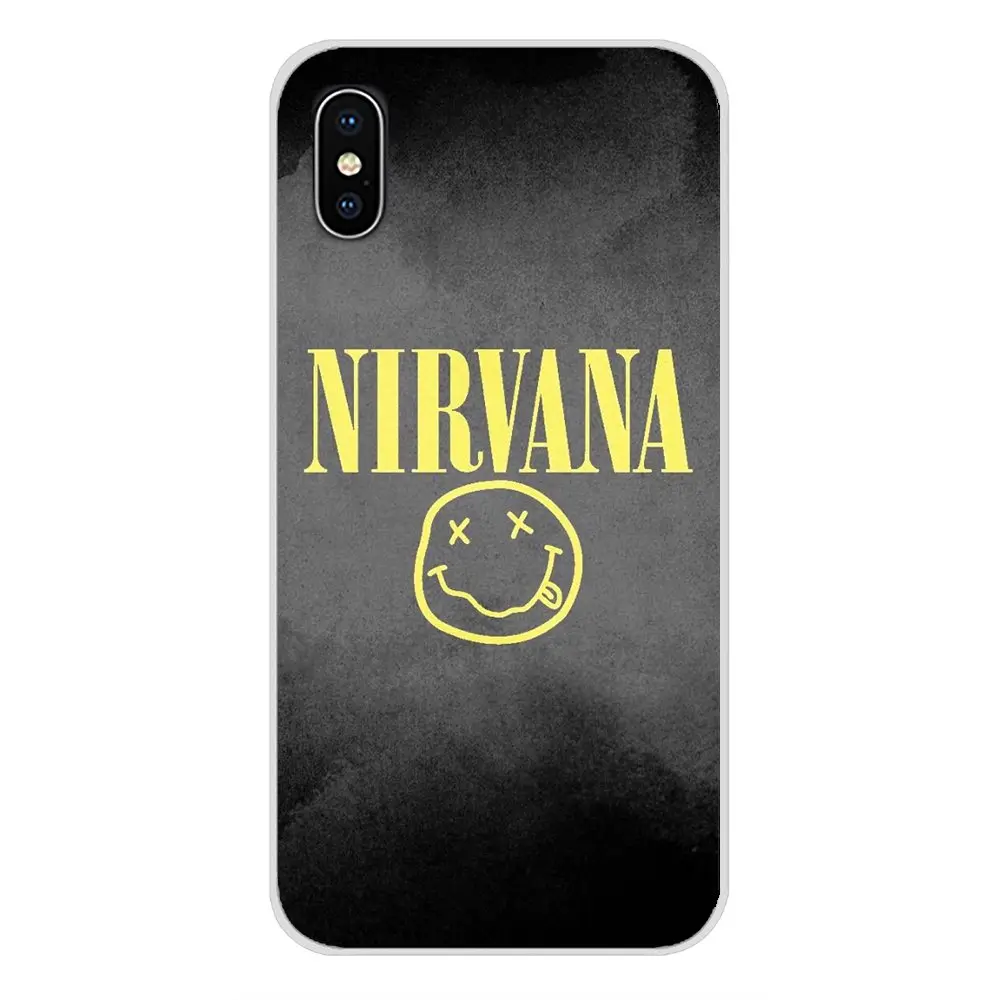 For Oneplus 3T 5T 6T Nokia 2 3 5 6 8 9 230 3310 2.1 3.1 5.1 7 Plus 2017 2018 NIRVANA Rock Roll Band Soft Transparent Cases Cover | Мобильные