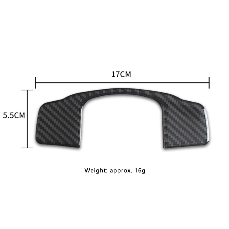 

Carbon Fiber Reading Light Decoration Sticker Interior Cover Trim Decoration Fit for Cadillac ATS 2013-2019