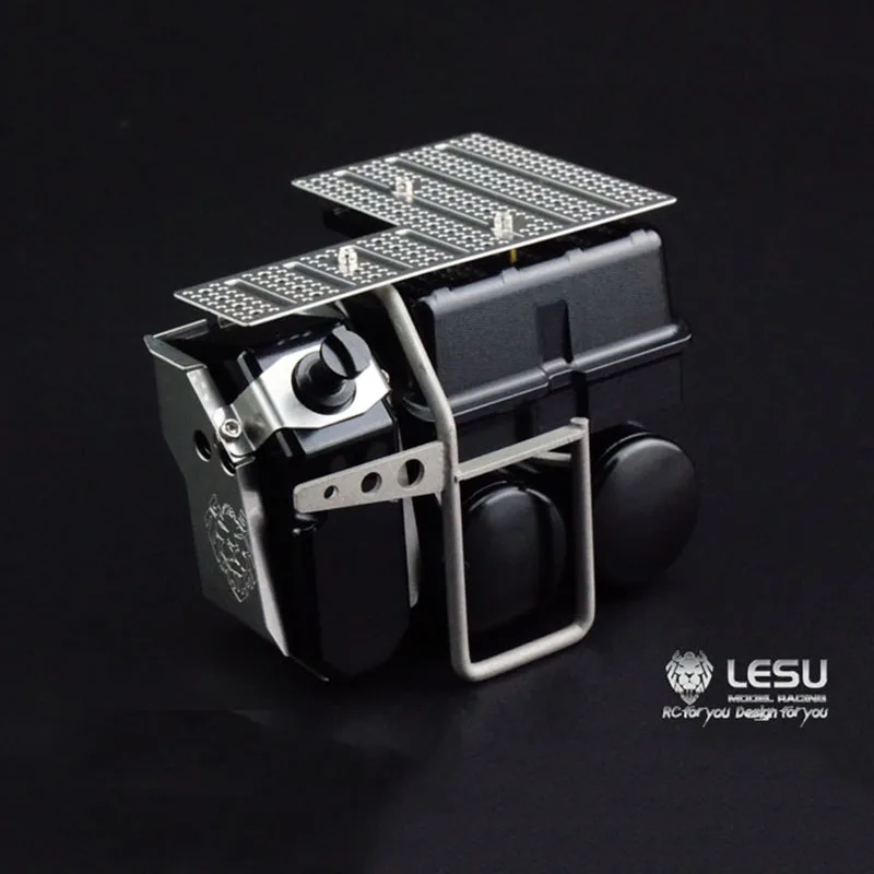 

LESU Metal Battery Box Air Tank for 1/14 RC TAMIYA Benz 1851 3363 Tractor Truck