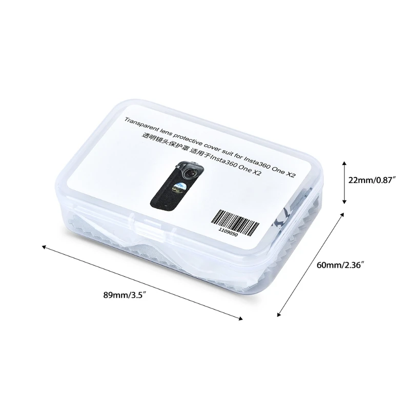 2021 New Compatible with Insta one x2 Lens Hood Anti-cratch Protector Dust Protective Anti-slip Cover Stabilizer Accessories