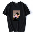 Хип-хоп XXXTentacion уличная певица с принтом персонажа Футболка мужская Harajuku модная футболка Топы S5MC115