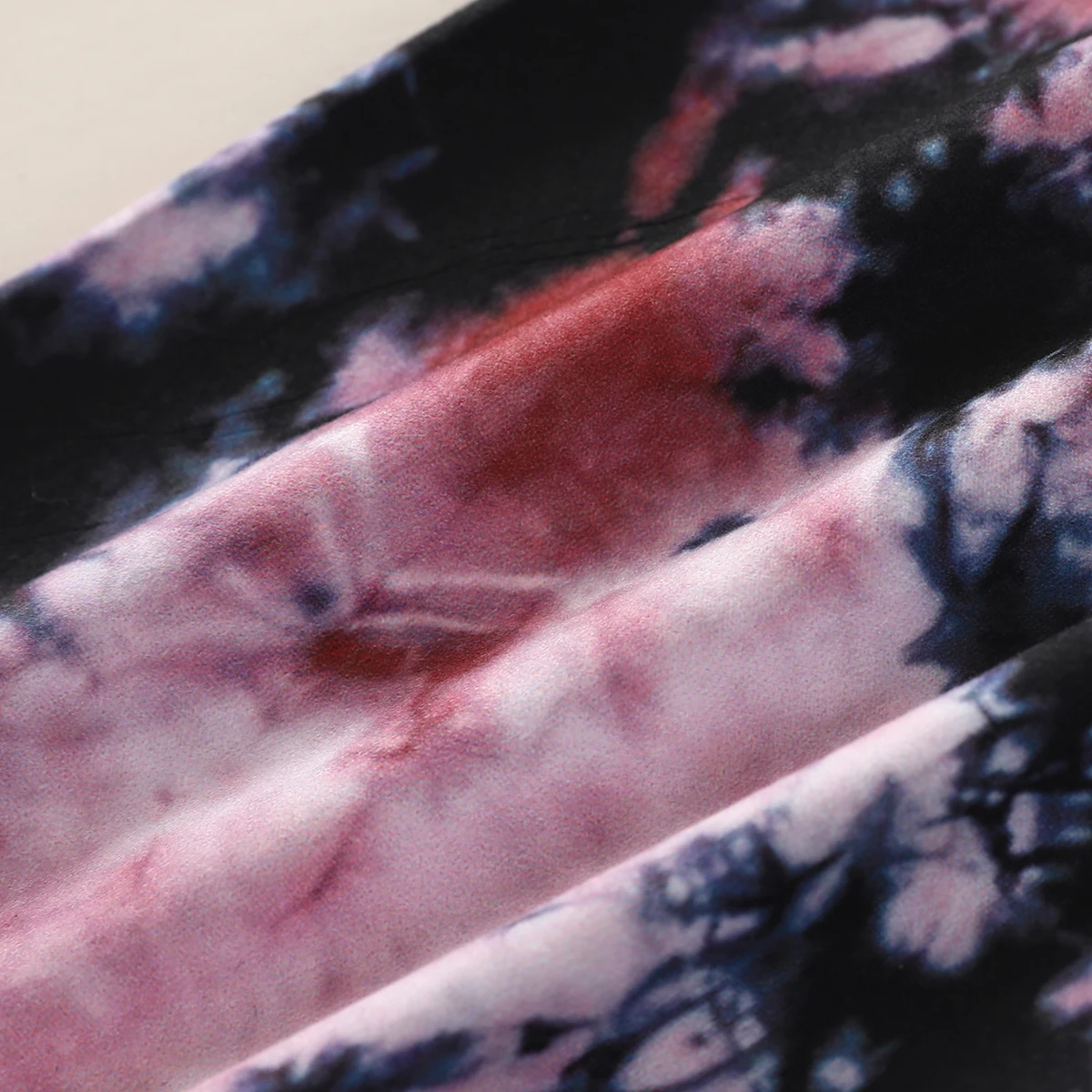 

Newborn Baby Tie Dye Clothes Set Infant Girls Boys Outfits Long Sleeve Solid Bodysuits Tops+Tie Dye Pants+Bow Headband 3Pcs Suit