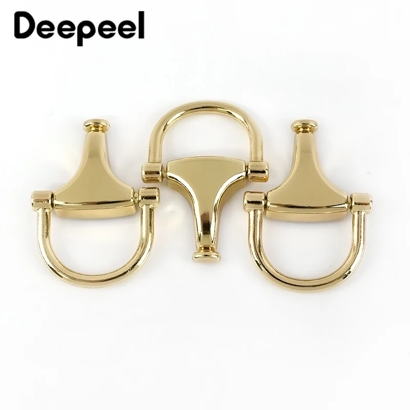

5/10Pcs Deepeel Bag Side Clip Ring Buckle Metal Hanging Pendant Clasp Screw Handle Chain Hook Buckles DIY Hardware Accessories