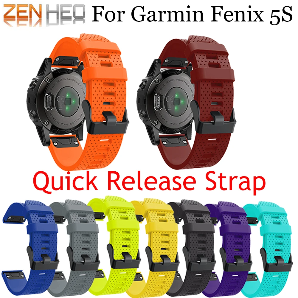 26 22 20 мм ремешок для часов для Garmin Fenix 5X5 5S 3 3HR 6 6X6 S gps часы Quick Release strip Forerunner 945/935 наручных полос