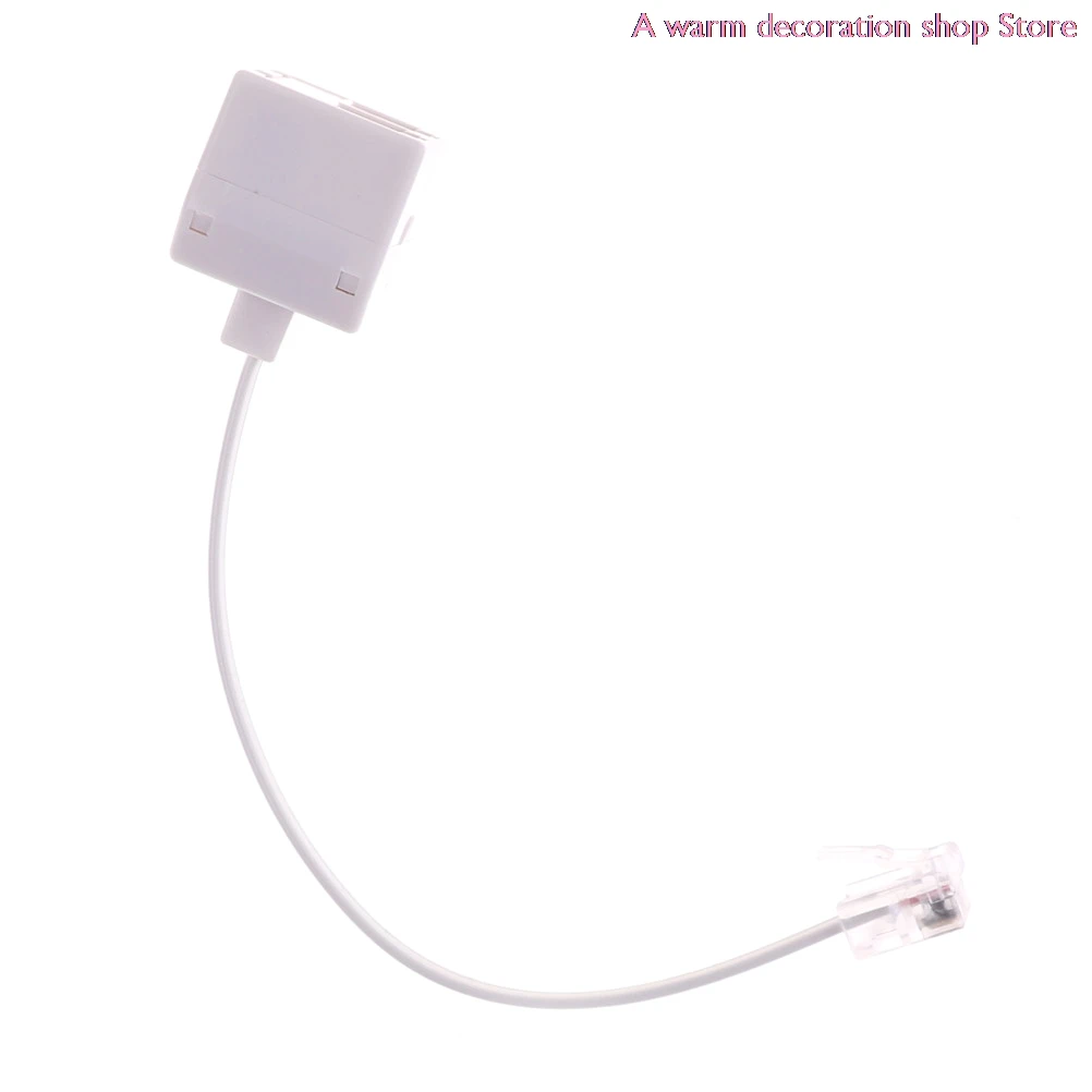 1 шт. 6P4C RJ11 Одного выхода на два входа обоих концах для подключения внешних