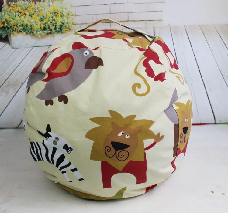 Plush toy children take bags lazy sofas chair stools canvas |