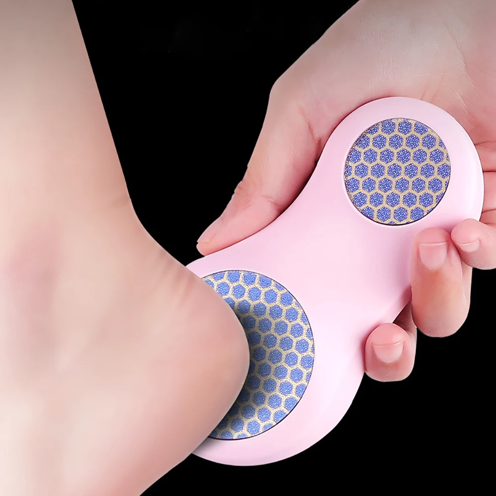 

Двусторонняя Шлифовальная Пилка Для ног, инструмент для удаления омертвевшей и сухой кожи, для ухода за ногами