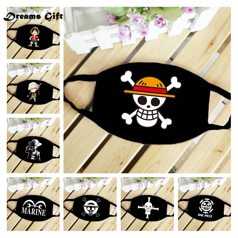 Новый аниме одна штука Обезьяна D Луффи череп соломенная шляпа Пираты символ