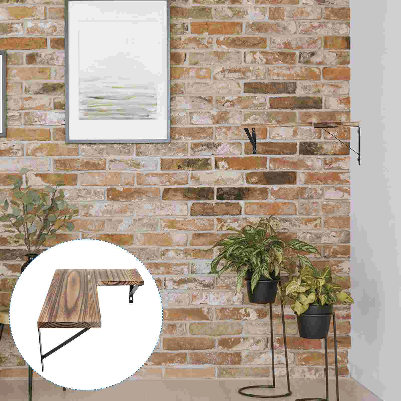 

1 комплект изящная настенная подвесная полка Прочный Настенный держатель для хранения Настенный Держатель