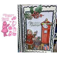 matildas christmas dies scrapbook diary decoration stencil embossing template diy greeting card handmade 2021 arrival new