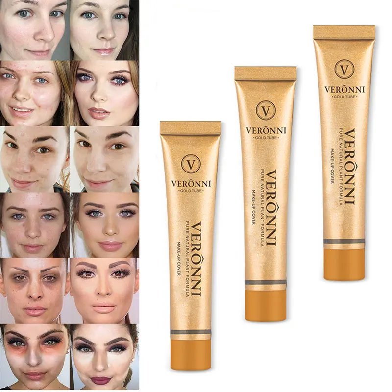 

concealer foundation cream ultra-long-lasting deep complexion acne marks cover spots acne cement moisturizing face waterproof