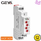 GEYA GRT8-2T реле с двойной задержкой таймера AC230V или ACDC12V-240V DPDT реле типа Din-рейка реле с задержкой времени