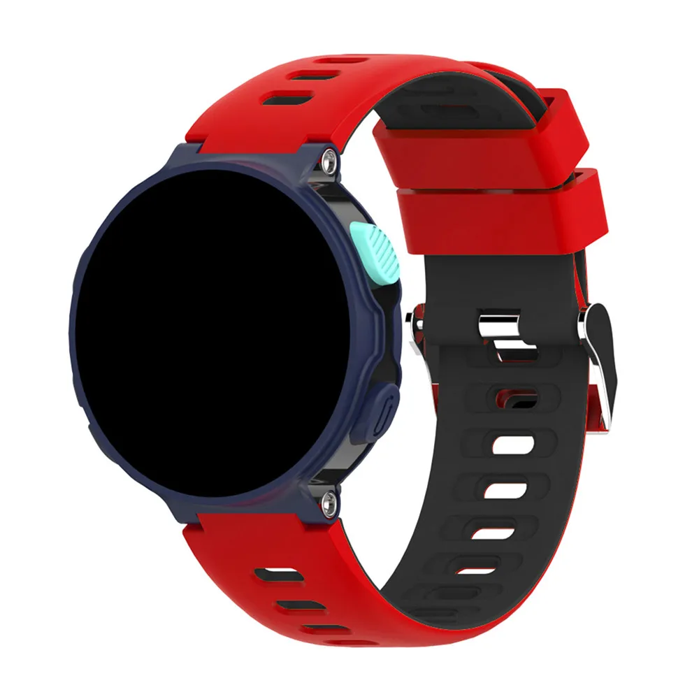 Сменный силиконовый ремешок для Garmin Forerunner 235/235 lite/220/230/620/630/735xt двойной цветной ремешок для часов