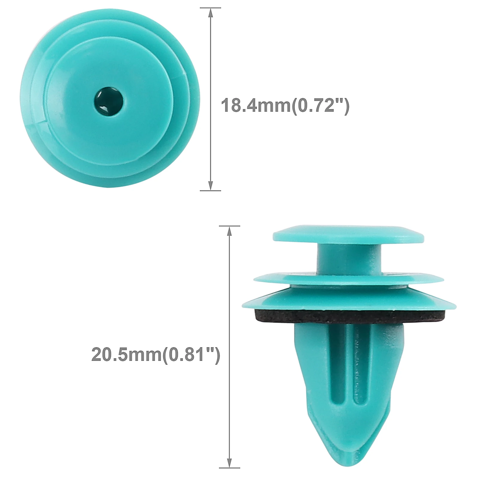 50 шт. отделка дверной панели зажимов фиксатор отделки для Toyota Tacoma Tundra Camry Corolla Avalon