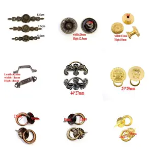 Мебельная фурнитура, ручка для ювелирных изделий, Подарочная коробка, декоративная ручка для ящика деревянный ящик