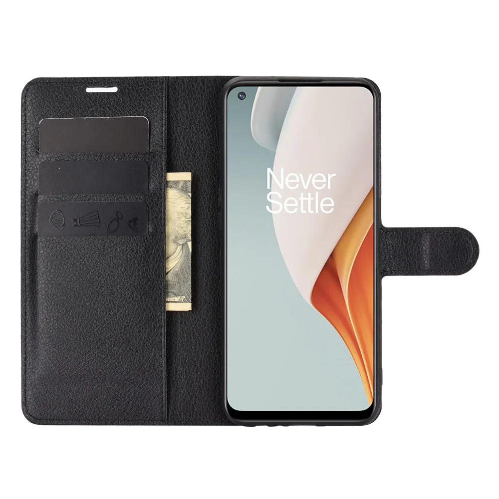 Чехол для OnePlus Nord N100 (6.52in) Обложки кошельки с отделениями карт и подставкой в виде