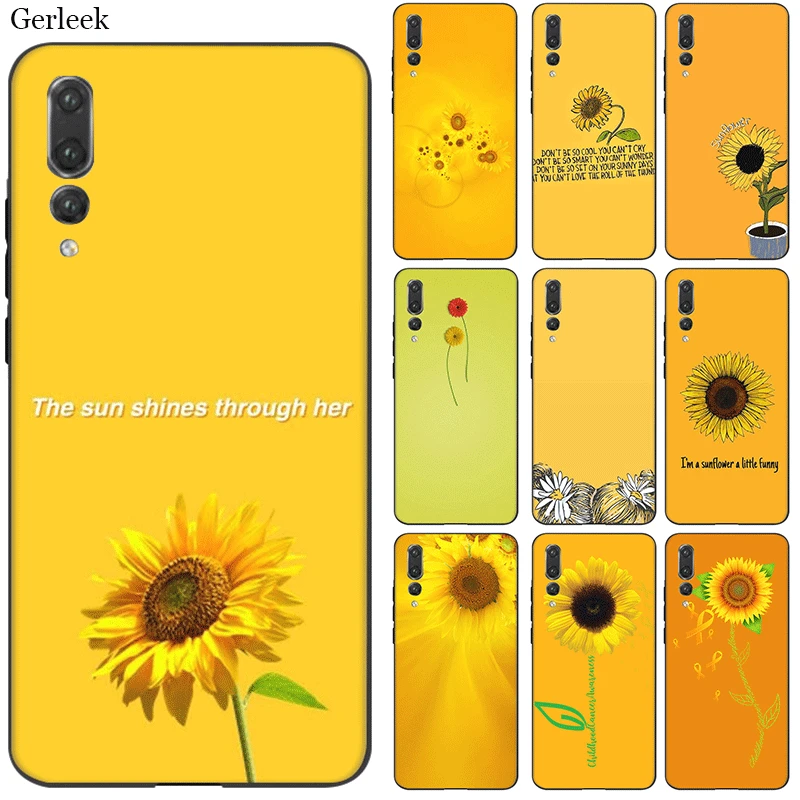 Мобильный Силиконовый чехол для телефона huawei P30 P20 P10 P9 P8 Pro Lite P Smart Z Plus Чехол желтый