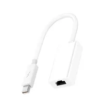 Gigabit Ethernet Adapter Thunderbolt To Gigabit Ethernet Adapter Supports 10/100/1000BASE-T Network For Apple Computer