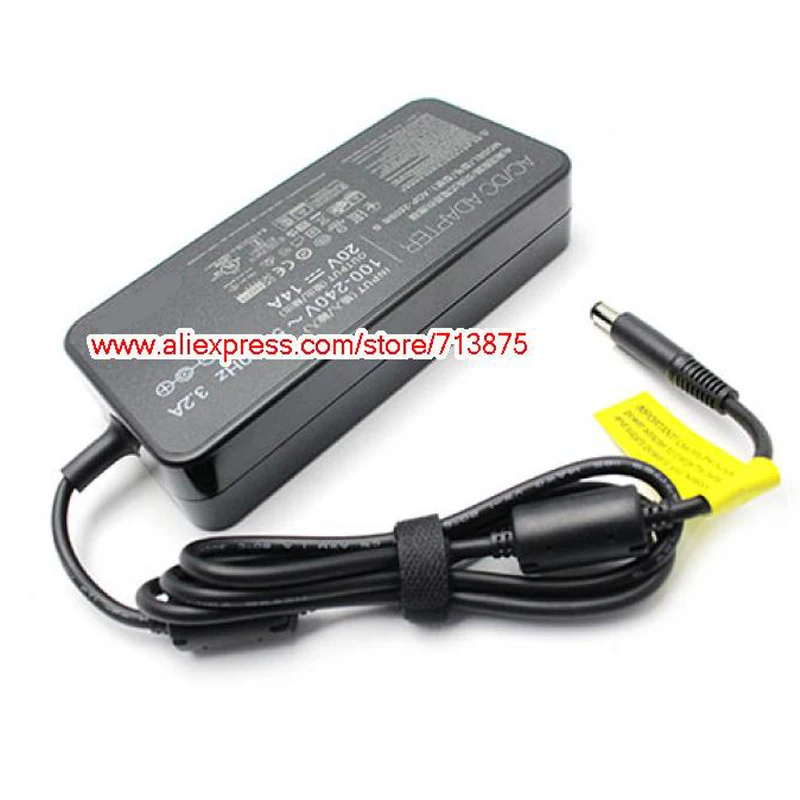 Genuine AC Adapter 20V 14A 280W Charger for ASUS ADP-280BB B GE75-9SF with 7.0x5.0mm Big Tip Power Supply