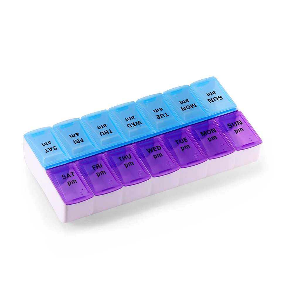 7 Days Weekly Pill Case Medicine Tablet Dispenser Organizer Box Splitters Storage Container | Дом и сад